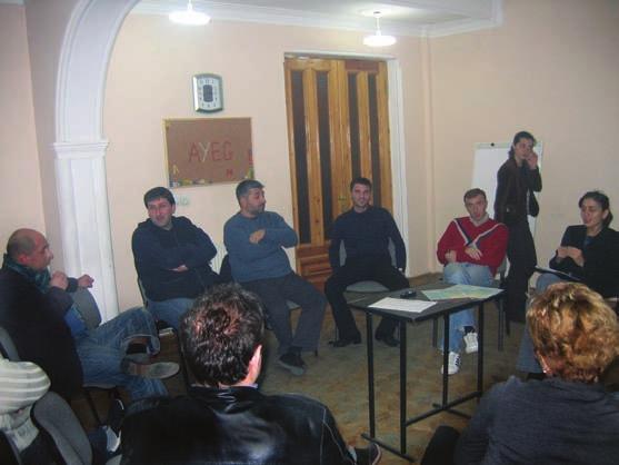 Association of Young Economists of Georgia biznesgaremos gaumjobeseba saqartvelosi proeqtis ganxorcielebis periodi: seqtemberi, 2007 _ agvisto, 2008.
