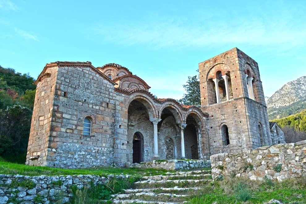 5. Η Αγία Σοφία του Μυστρά, το καθολικό της Μονής Ζωοδότη (φωτ.: Α. Τάντσης).