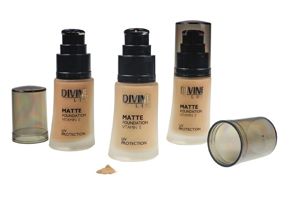 Divine / πρόσωπο πρόσωπο / Divine Matte Foundation UV Protection 30ml DIV-002.