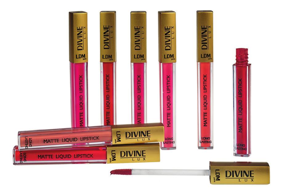 Divine Lux / χείλη χείλη / Divine Lux Lip Gloss Matte 7ml DIV-001.