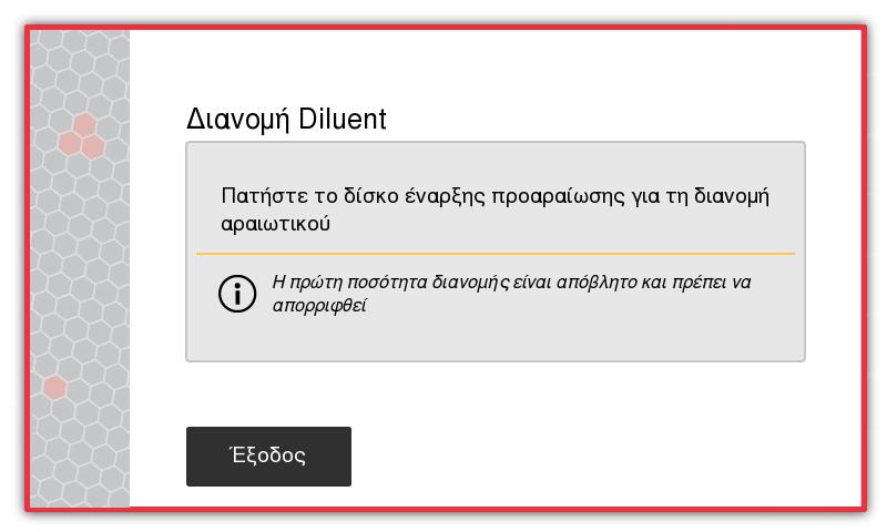 3. Λειτουργία (ανάλυση δείγματος) Ανάλυση δείγματος (διαδικασία προαραίωσης) Ανάλυση δείγματος (διαδικασία προαραίωσης) Αυτή η ενότητα περιγράφει τον τρόπο ανάλυσης ενός προαραιωμένου δείγματος μέσω