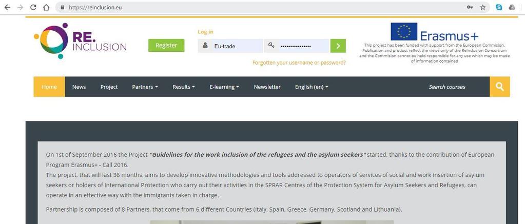 Θα θέλαμε επίσης να παρουσιάσουμε το IO9, την ιστοσελίδα του έργου: www.reinclusion.
