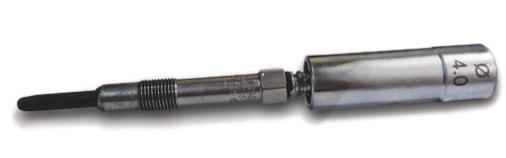 A Πεδίο εφαρμογής Διάσταση A: 14 mm (M10) Διάσταση A: 20 mm (M9, M8) Ειδικό τρυπάνι TIN Ειδικός εξολκέας κυλίνδρου σύσφιξης για το ηλεκτρόδιο του θερμαντήρα Κωδ. αρ.