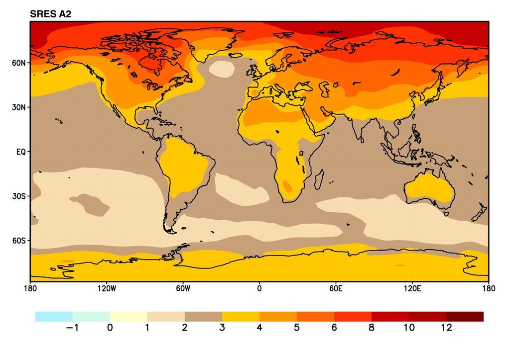 Παγκόσμια θέρμανση Η άνοδος θερμοκρασίας των ωκεανών είναι μικρότερη από της ξηράς