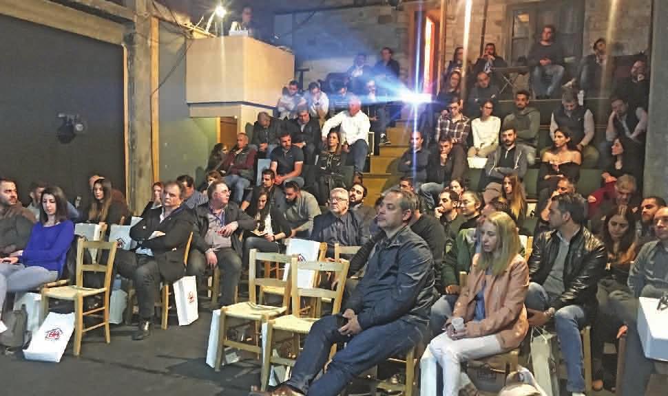 έκανε παρουσίαση στους μαθητές και στους γονείς τους αναφορικά με το Σύλλογο, καθώς επίσης και για το επάγγελμα του Πολιτικού Μηχανικού.