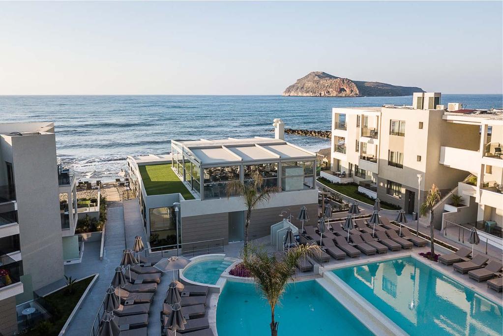 SIKA AT WORK Ξενοδοχείο 5* Porto Platanias Beach Luxury Selection, Πλατανιάς, Κρήτη - Θερμομόνωση κτιριακού κελύφους: Σύστημα