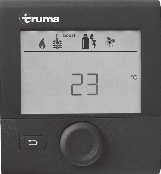 Συστήματα κλιματισμού κοινή χρήση του τηλεχειριστηρίου υπερύθρων και του χειριστηρίου Truma CP plus Ακόμα και μετά τη σύνδεση του χειριστηρίου Truma CP plus το τηλεχειριστήριο υπερύθρων είναι
