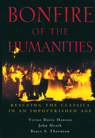 15263 T ξώφυλλο το σπουδαίου ργου «Bonfire of the Humanities», πο