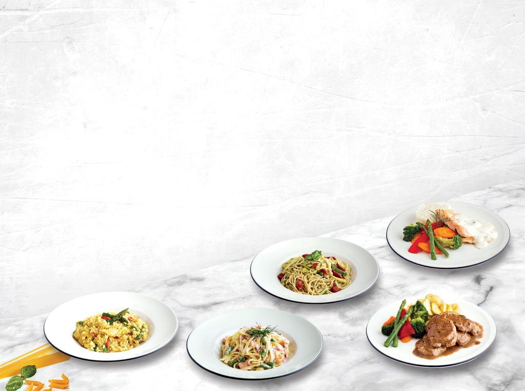 pasta & risotto ΖΥΜΑΡΙΚΑ & ΡΙΖΟΤΟ CHOOSE YOUR FAVOURITE PASTA ΕΠΙΛΈΞΤΕ ΤΑ ΑΓΑΠΗΜΕΝΑ ΣΑΣ ΖΥΜΑΡΙΚΑ : Penne Rigate, Spaghetti, Tagliatelle Frutti di Mare 12.