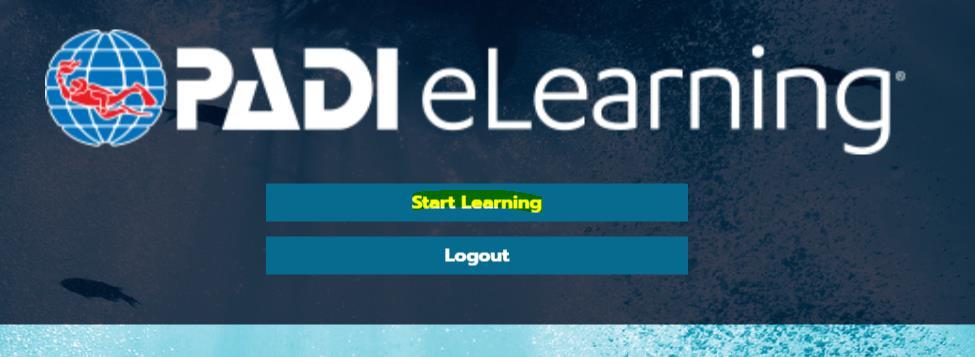 elearning σας, θα ανοίξει με όλα εκείνα τα προϊόντα που έχουν ενεργοποιηθεί στον