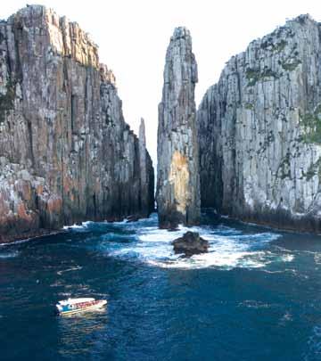 Fare Includes: Cruise from Hobart to Port Arthur, morning tea, lunch, Port Arthur admission, harbour cruise, guided tour of Isle of the Dead and coach return.