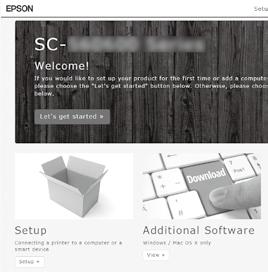 http://epson.sn/ adresindeki Epson web sitesini ziyaret edin, yazıcınızın model adını girin ve ardından üzerine tıklayın.