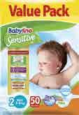 17 Μωρομάντηλα PAMPERS 52 τεμ. 2+2 δώρο 35%* 3.69 5.