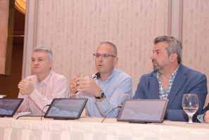 Ακόμη, πραγματοποιήθηκε η παρουσίαση της ειδικής κάρτας προνομίων για τα μέλη της Ε.Ν.Ε., η οποία εξασφαλίζει ετήσιες εκπτώσεις σε περισσότερα από 300 επιχειρήσεις.