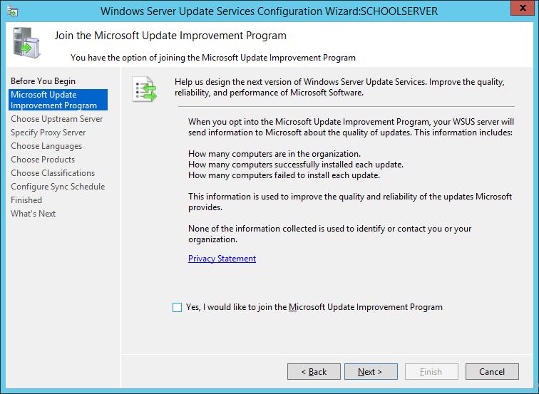 Configuration Wizard.