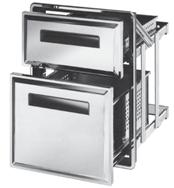 Συρταριέρα ψυγείου τριπλή Μοντέλο (+1) Β(+1) x y e f h1 h2 h3 l u1 u2 u3 s AR11