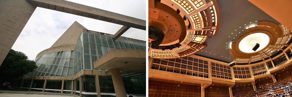 Meyerson Symphony Center στο Ντάλας ή ακόμη και στο για πολλούς εντυπωσιακό Rock & Roll Hall of Fame στο Κλήβελαντ (έργα που ο υπογράφων είχε την ευκαιρία να μελετήσει εκ του σύνεγγυς).