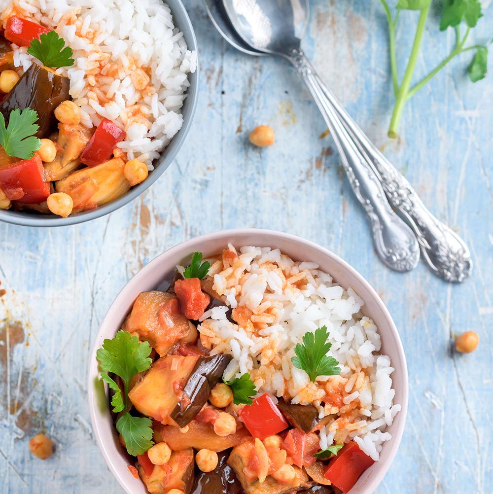 AUBERGINE AND