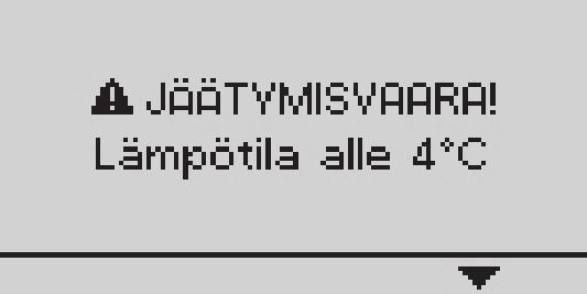 Ilmoitukset LC-näytössä eri käyttötilojen aikana Imuvaihe (Gardena-aurinko pyörii). Imuvaihe on käynnissä. Pumppu pumppaa vettä. Näytössä näkyy läpivirtaus sillä hetkellä ja vallitseva paine.
