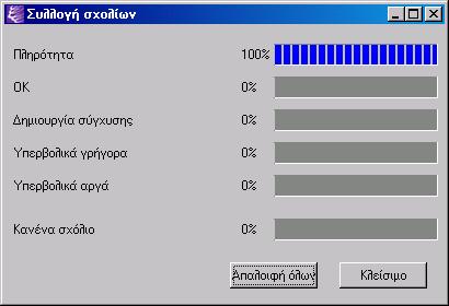 Αποστολή σχολίων (2/2) 4 Ο εισηγητής λαμβάνει τα σχόλια.