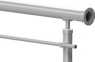 handrails Ø50 with column Ø40 1019 Τάπα