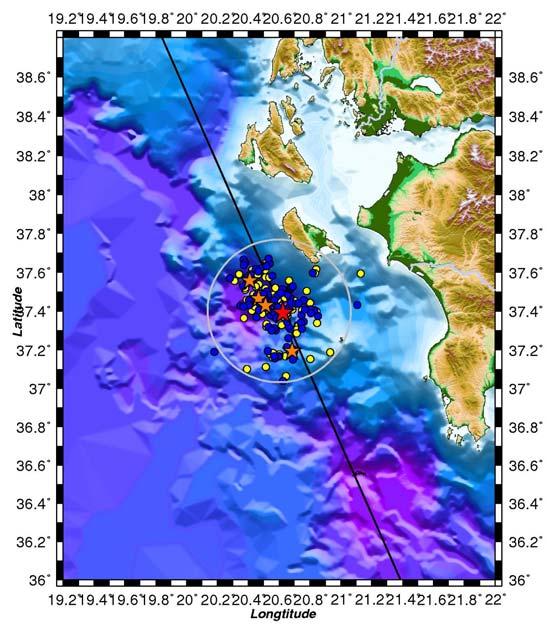 Mean magnitude Mmean = 4.091 SD= 0.317 Mmean+SD = 4.408 Mmean SD = 3.