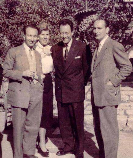 το 1955, να μιλήσει με Έλληνες διανοούμενους για «Το μέλλον του Ευρωπαϊκού