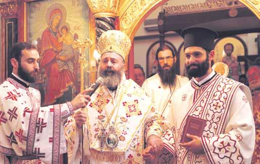 ΠΑΡΟΙΚΙΑ Δύο νέα μέλη προστέθηκαν στο σώμα του Ιερού Κλήρου της Ιεράς Αρχιεπισκοπής Αυστραλίας Οι πατρικές ευχές και συμβουλές του Αρχιεπισκόπου κ.κ. Μακαρίου στους νέους Διακόνους π.