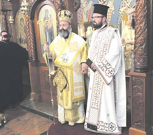 Στην πρώτη χρονικά περίπτωση, κατά την διάρκεια της επίσκεψής του στην Πέρθη, ο Σεβασμιώτατος τέλεσε την εις Διάκονον χειροτονία του π.