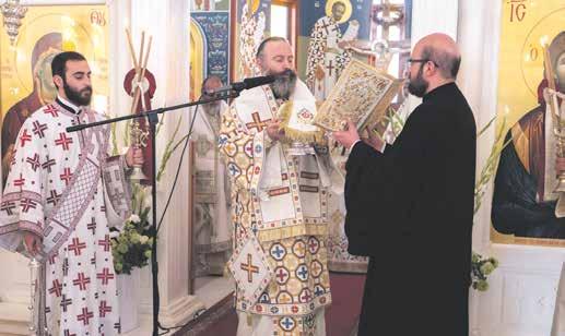 NOVEMBER 2019 The Greek Australian VEMA VEMA 3 /21 First inauguration for the Archbishop of Australia Archbishop of Australia announced permanent placement of a priest in Burbury Archbishop Makarios