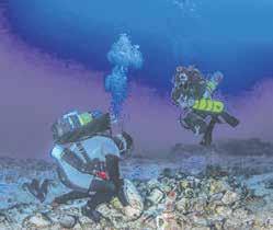 A large team of Greek scientists carried out the delicate mission of recovering the antiquities from the site which once uncovered the unique type of ancient brass computing mechanism, known as the