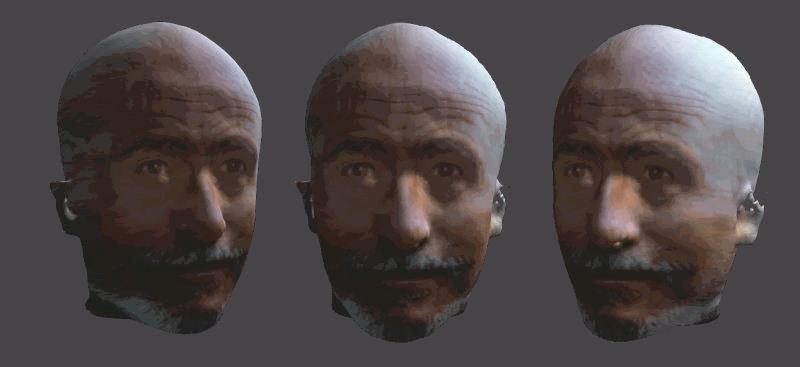 επιφάνειας «3D facial reconstruction and visualization of ancient Egyptian