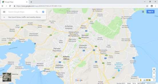 267/432 Το εργαλείο Google Maps Μέχρι πριν λίγα χρόνια οι εκπαιδευτικοί είχαν την δυνατότητα να αναζητήσουν και να δείξουν μια περιοχή στην αίθουσα διδασκαλίας μόνο με την χρήση ενός χάρτη σε έ-