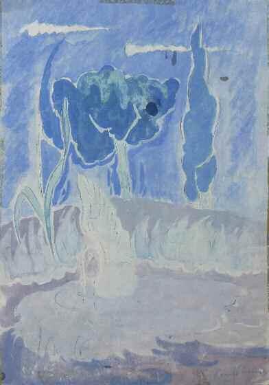 cm 19. ΓΑΛΑΝΗΣ Δημήτριος (1879-1966) Νεκρή Φύση Σινική μελάνι σε χαρτί 24 34 εκ υπoγρμ. κ.