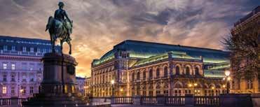 27 Vienna State Opera ΒΙΕΝΝΗ 1η ημέρα: ΒΙΕΝΝΗ Συγκέντρωση στο αεροδρόμιο και πτήση για την Αυστριακή πρωτεύουσα, τη Βιέννη. Άφιξη, μεταφορά στο ξενοδοχείο και τακτοποίηση.