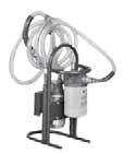 lubrication tanks. Flow rate 33 l/min. Pressure max. 5 bar. Electrical motor: single and 3 phase.