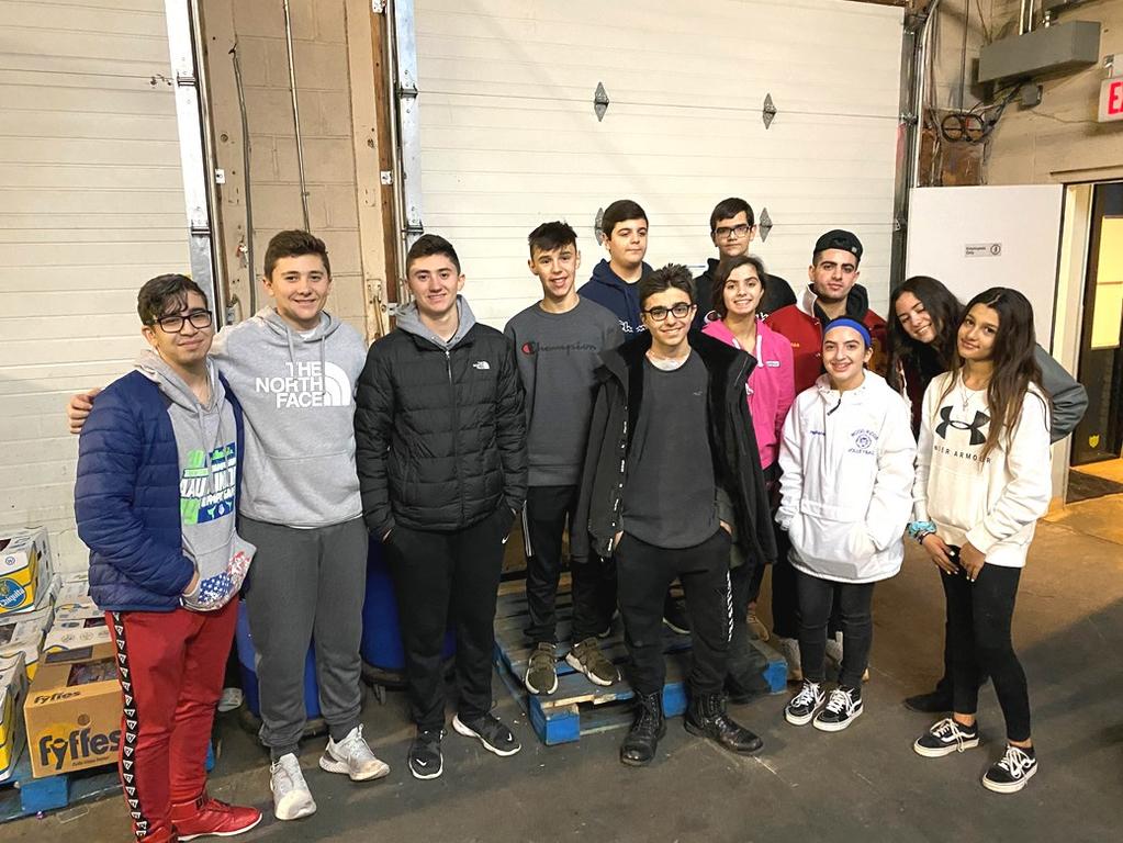 G.O.Y.A. Dear Parishioners, It is hard to believe we are ringing in 2020! Our GOYAns have been very busy the past few months enjoying dances, volleyball and basketball games and many more activities.