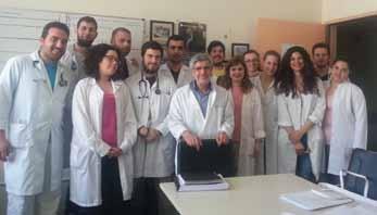 Μετεκπαιδεύτηκε στο Εξωτερικό από τον Ιούλιο έως τον Δεκέμβριο 1993, στο Τμήμα Λοιμώξεων της Πανεπιστημιακής Παθολογικής Κλινικής Ιατρικής Σχολής Πανεπιστημίου Βόννης.