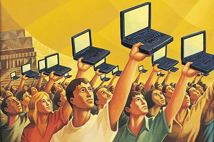 ΚΕΙΜΕΝΟ 2 ΓΕΛΟΙΟΓΡΑΦΙΑ ΓΙΑ ΤΟ ΔΙΑΔΙΚΤΥΟ ΚΕΙΜΕΝΟ 3 Πώς μας θέλει η «αληθής Δημοκρατία» ΚΩΣΤΑΣ ΒΑΡΝΑΛΗΣ (ΑΠΌ ΤΗΝ ΠΥΛΗ ΓΙΑ ΤΗΝ ΕΛΛΗΝΙΚΗ ΓΛΩΣΣΑ) Πώς μας θέλει η «αληθής Δημοκρατία» Να μην ακούω και να μη
