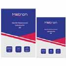METRON Δίφυλλα Πλαστικοποίησης Είναι κατάλληλα για όλες τις μηχανές θερμής ή κρύας πλαστικοποίησης.