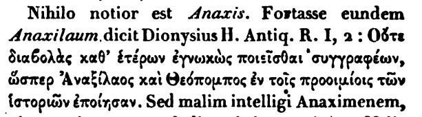 90. Άνδρων, ιστορικός του 3 ου π.χ. αιώνα που αναφέρεται στα ιστορικά παράδοξα του Απολλωνίου 68. [FGH n. 360] 91.