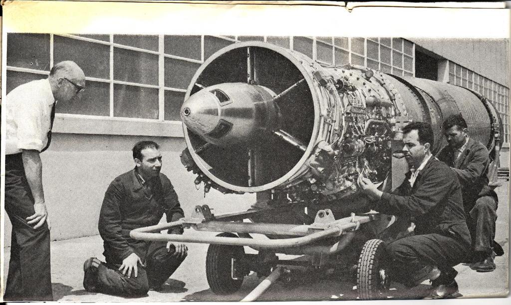 18 Jan. 1964. This is an ATAR French jet engine for the Mirage fighter-bomber made at the Commonwealth Aircraft Corporation Fisherman s Bent Port Melbourne.