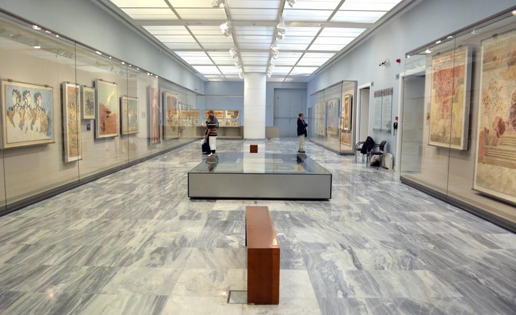 Έκθεση των μινωικών τοιχογραφιών
