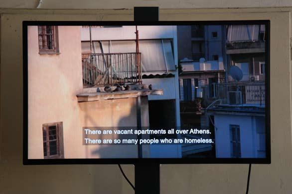 Kaisariani: A Culturally Embodied Museum 2017, Eve Olney in collaboration with Dimitri Panayotopoulos (Urban React) ΤΡΙΤΟΣ ΧΩΡΟΣ: Η έκθεση ξεκινά από ένα συνεχιζόμενο συλλογικό έργο εθνογραφικών