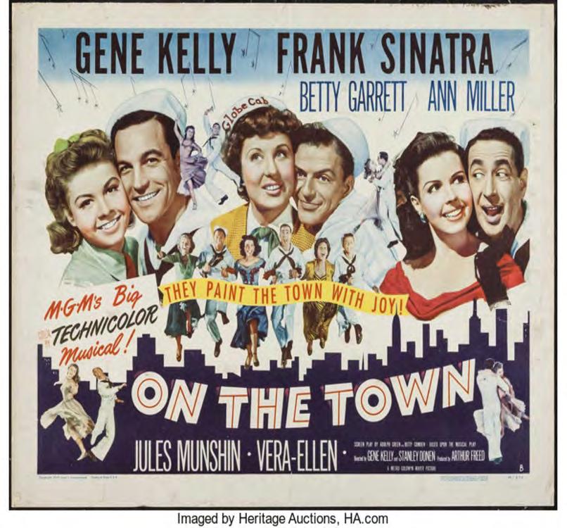 22 Thursday 18 February 2021 My Movie Icons Frank Sinatra and Gene Kelly films George.M.Georgiou In January 1944, MGM chief Louis B.