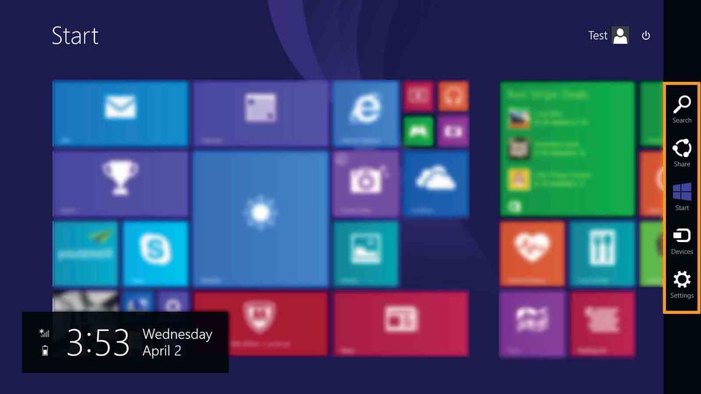 Κεφάλαιο 2. Έναρξη χρήσης των Windows 8.