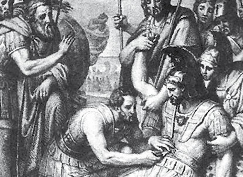 MACHAON ARCHETYPE OF MILITARY MEDICAL OFFICER Το ανωτέρω κείμενο αποτελεί την Εναρκτήρια Ομιλία του Διεθνούς Ιατρικού Σεμιναρίου Μαχάων 2020, που παρουσιάσθηκε στην Αγγλική γλώσσα από τον ΑΑΜVI(I)