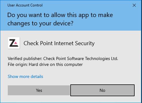 παράθυρο διαλόγων των Windows για να ξεκινήσετε την