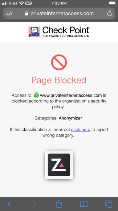 Ειδοποιήσεις κατά την Πλοήγηση (browsing) Ειδοποιήσεις της Ασφαλούς