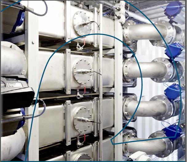 Desmi Ocean Guard OxyClean Περιγραφή συστήματος Το σύστημα Oxyclean περιλαμβάνει μία διαδικασία τριών σταδίων. Αρχικά, μία μονάδα φιλτραρίσματος απομακρύνει σωματίδια, ζωοπλαγκτόν και φύκη.